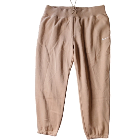 Nike sportswear Phoenix Fleece high rise jogger XXL women tan - Picture 4 of 8